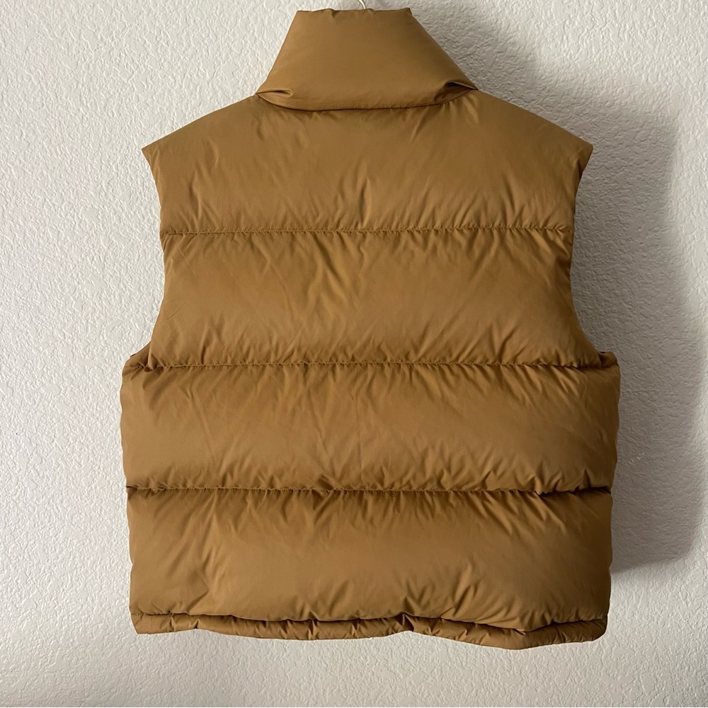 GANT Cloud Down Vest in Cocao Brown Size Small NWOT - Picture 2 of 13